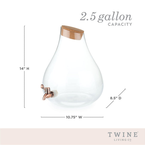 Twine Pearl Beverage Dispenser - lily & onyx