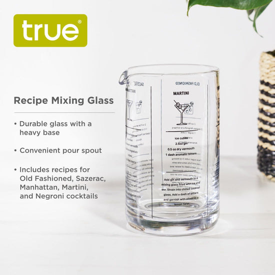 TRUE Recipe™ Mixing Glass, 17 Oz - lily & onyx