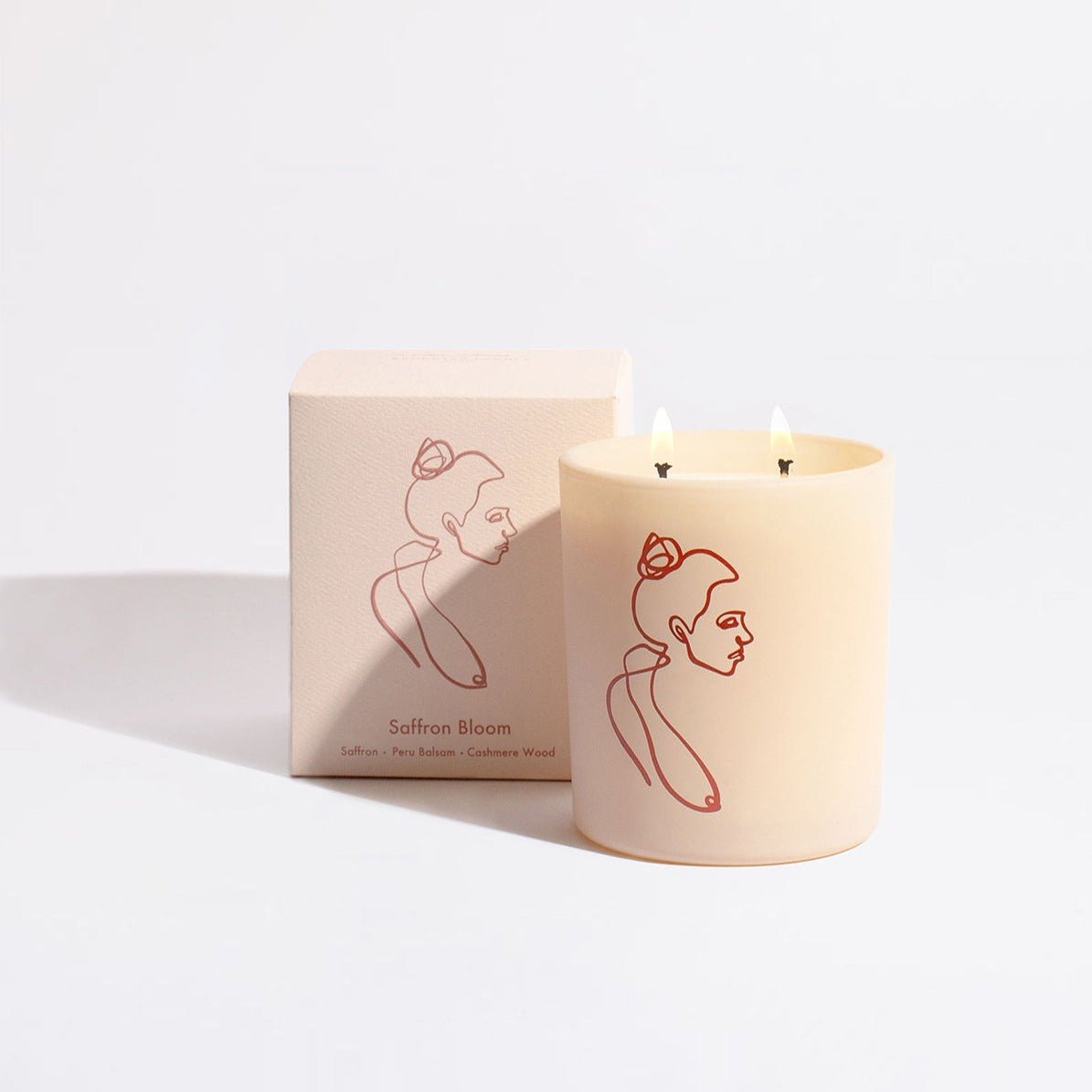 Brooklyn Candle Studio Saffron Bloom - Allison Kunath Artist Edition Candle - lily & onyx