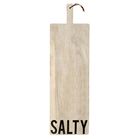 Santa Barbara Design Studio Sweet & Salty Reversible Plank Mango Wood Charcuterie Board - lily & onyx