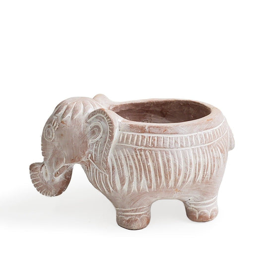 KORISSA Terracotta Pot - Elephant - lily & onyx
