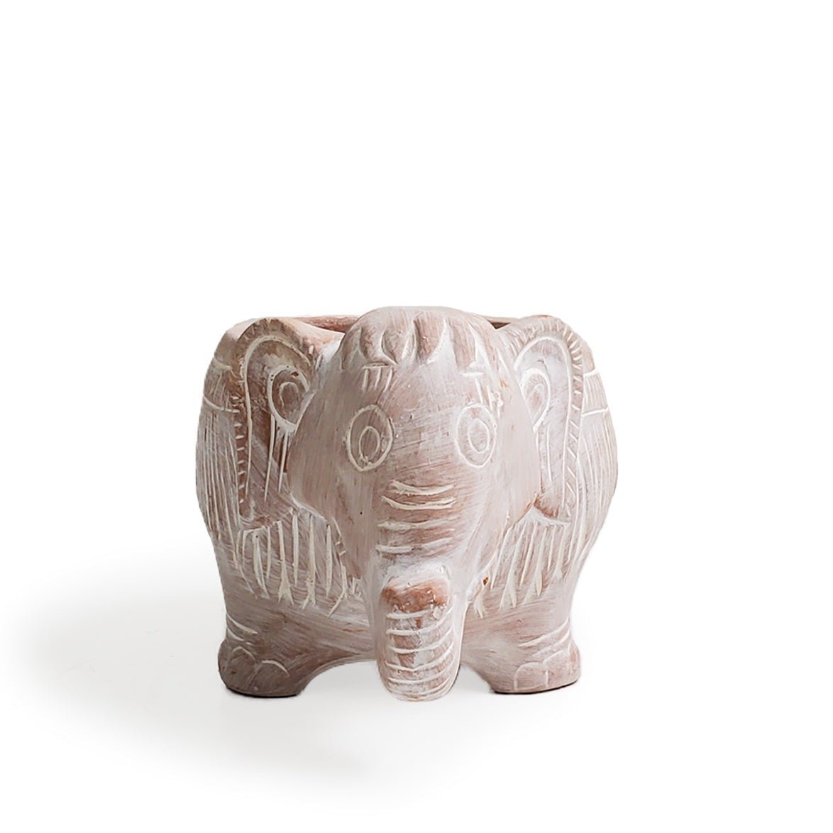 KORISSA Terracotta Pot - Elephant - lily & onyx