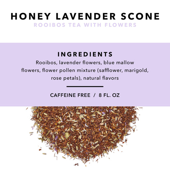 Pinky Up Honey Lavender Loose Leaf Tea Tins - lily & onyx