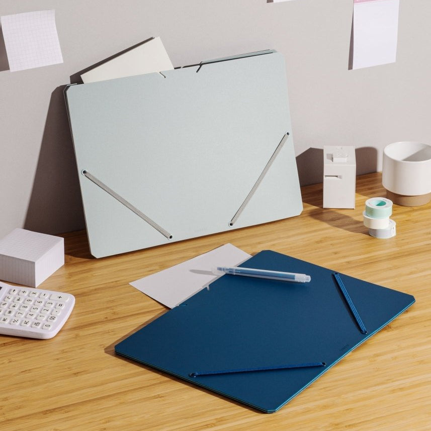 KING JIM KING JIM SAND IT A4 Document Holder - Elastic Expandable Organizer