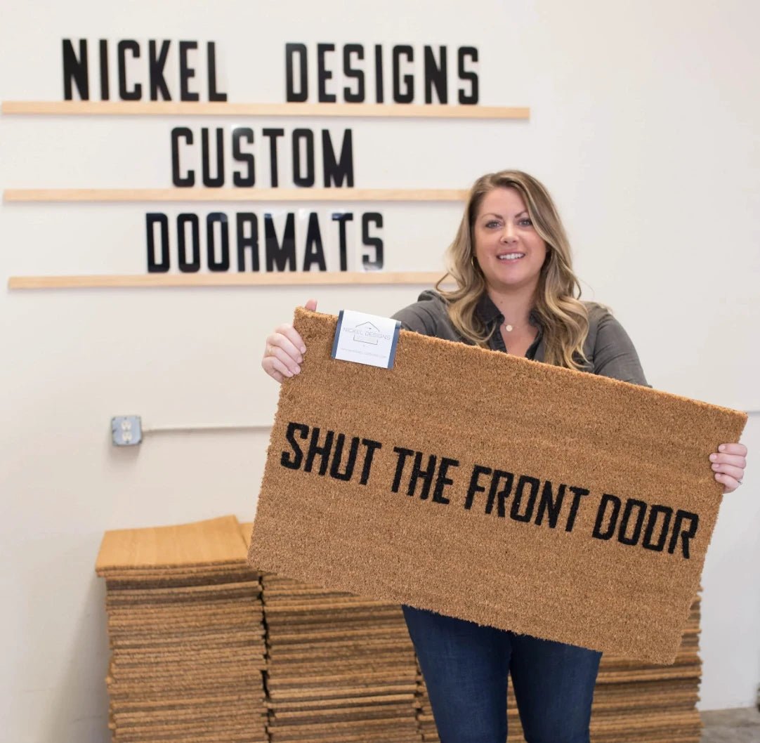 Nickel Designs Custom Doormats - lily & onyx