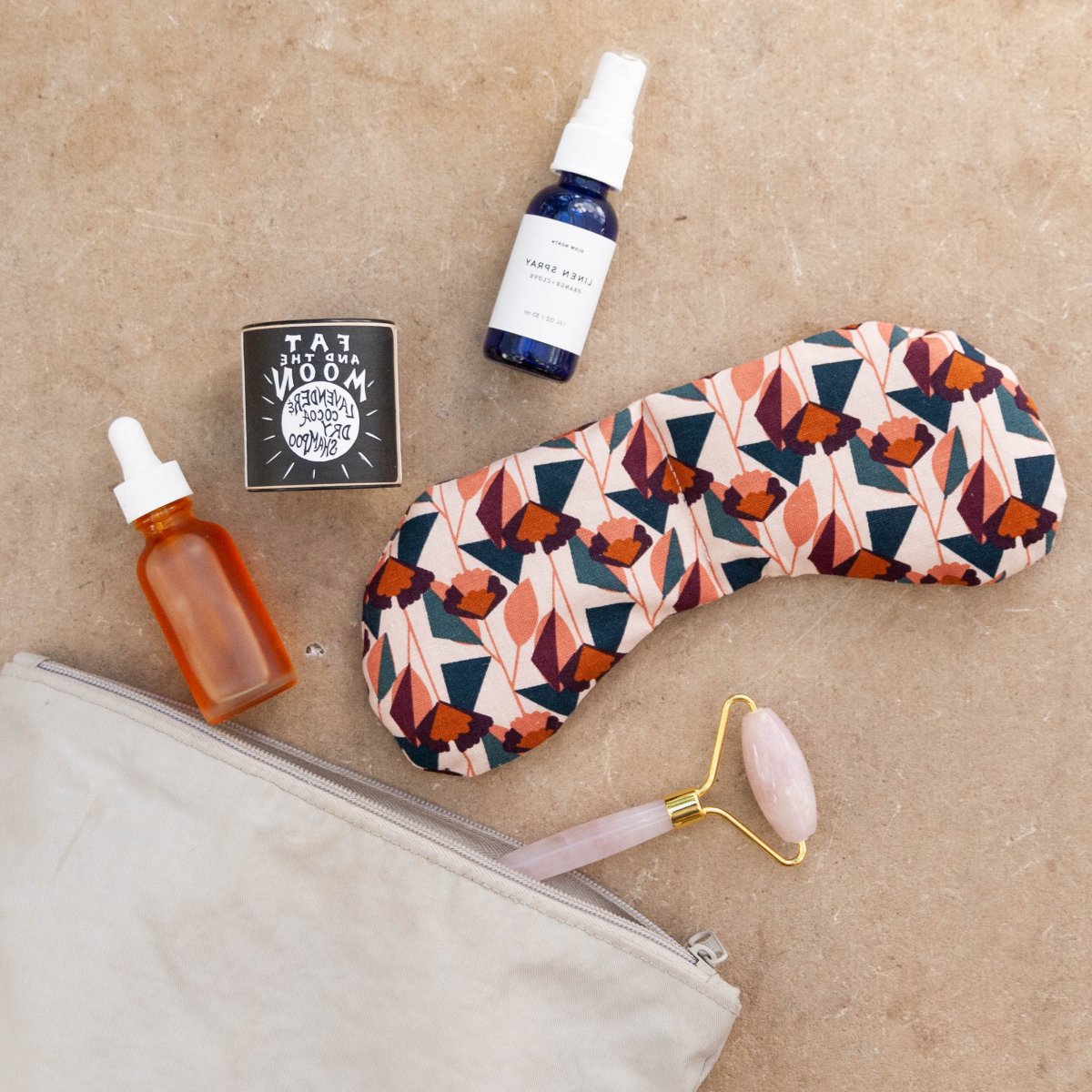 Slow North Eye Mask, Blush Florence