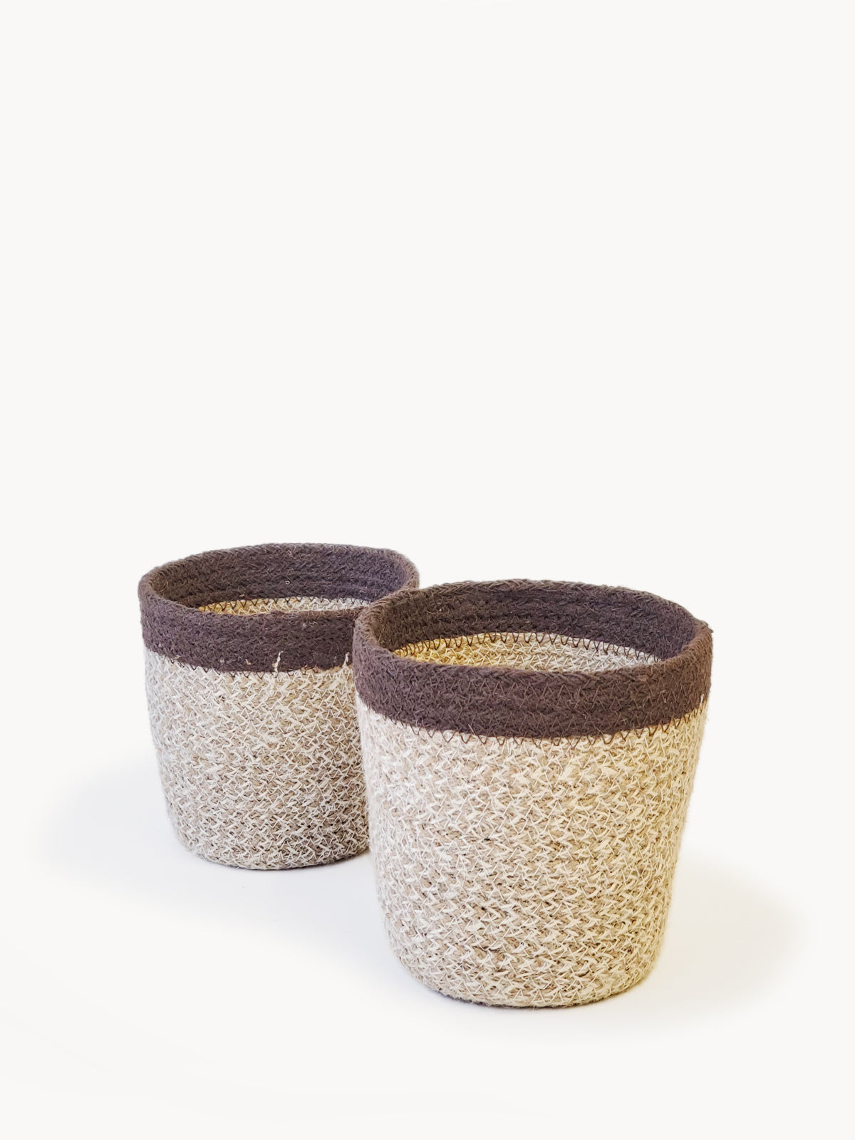 Agora Plant Basket, Brown