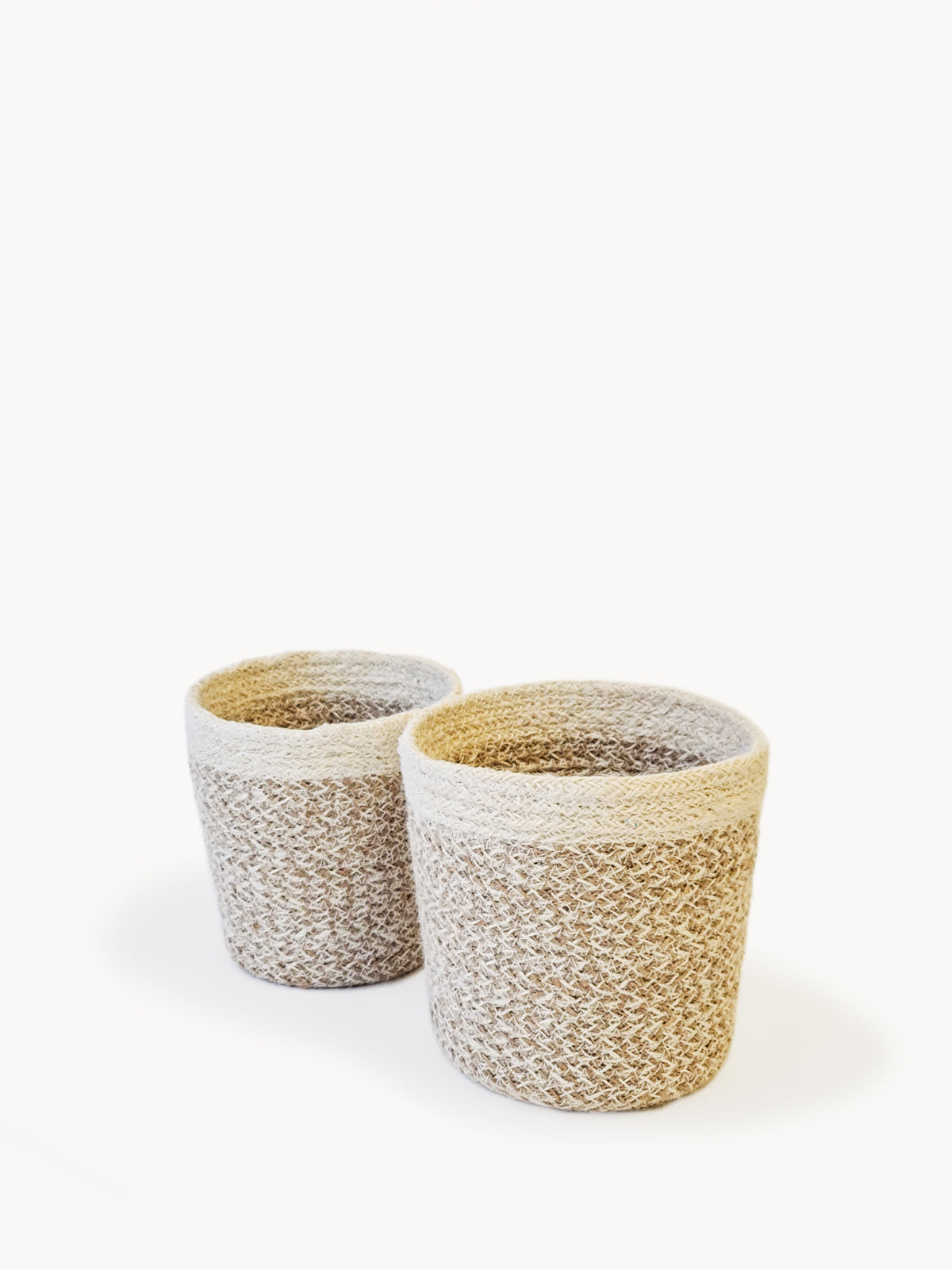 Agora Plant Basket, White