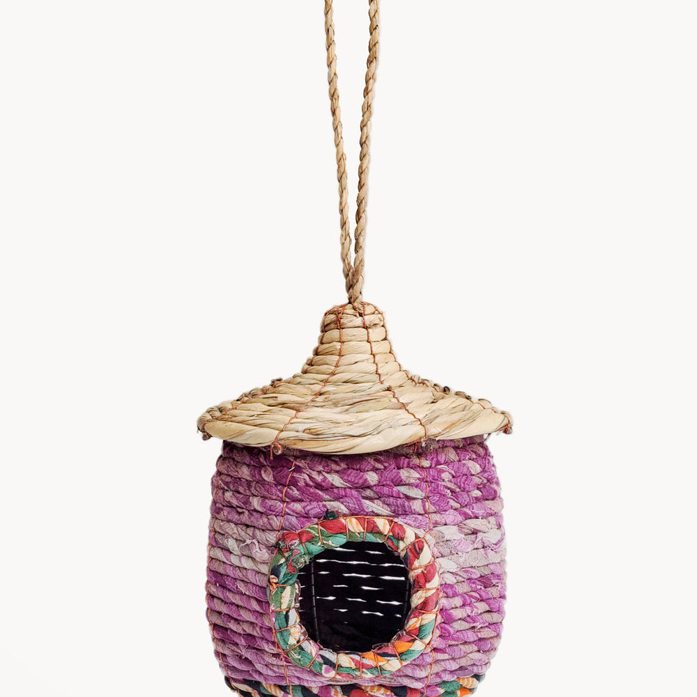 Seagrass & Sari Birdhouse - Acorn