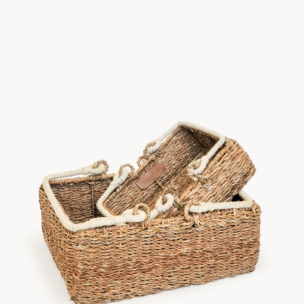 
                      
                        Savar Storage Basket With Handle
                      
                    