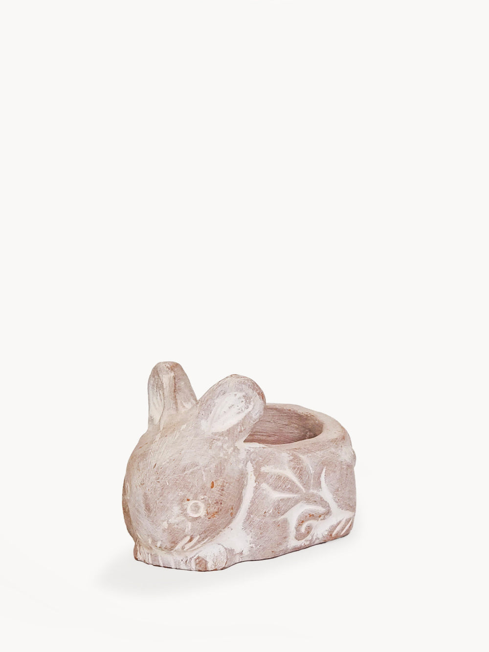 Terracotta Tea Light Candle Holder, Rabbit