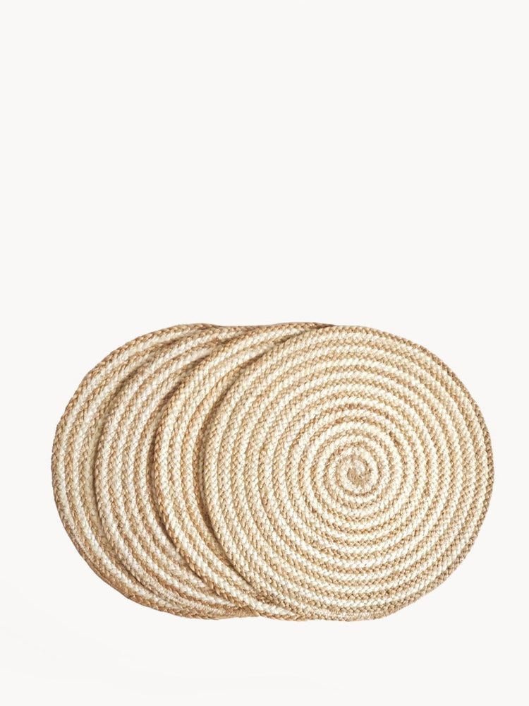 
                      
                        Kata Spiral Placemat, Natural - Set of 4
                      
                    