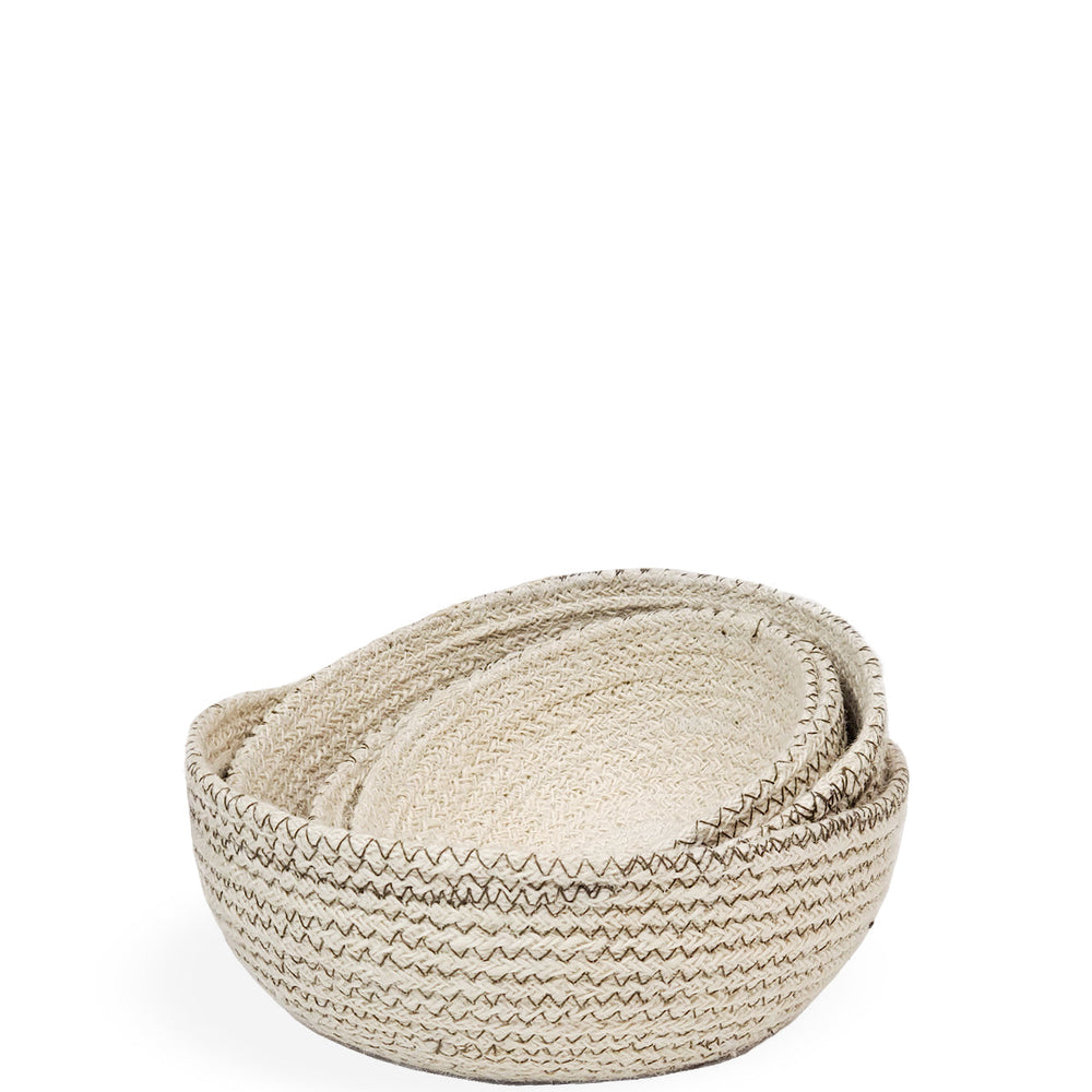 
                      
                        Amari  Round Bowl, Brown - Set of 4
                      
                    