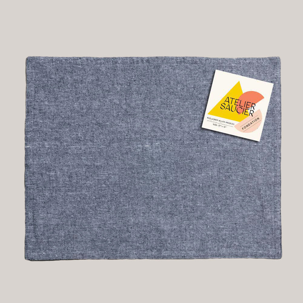 Charcoal Chambray Placemat