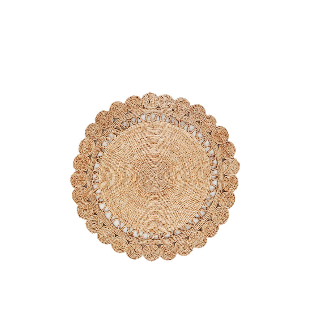 
                      
                        Natural Jute Flower Placemat, Set of 2
                      
                    
