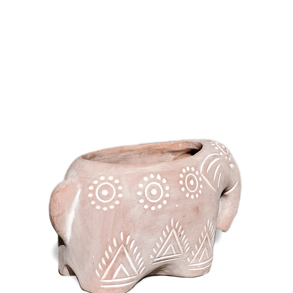 
                      
                        Terracotta Pot - Folk Elephant
                      
                    