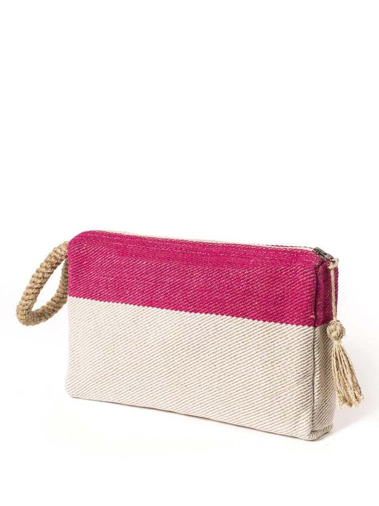 
                      
                        Block A Clutch, Pink
                      
                    