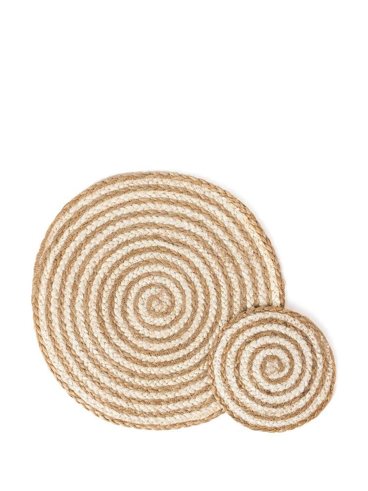 
                      
                        Kata Spiral Placemat, Natural - Set of 4
                      
                    
