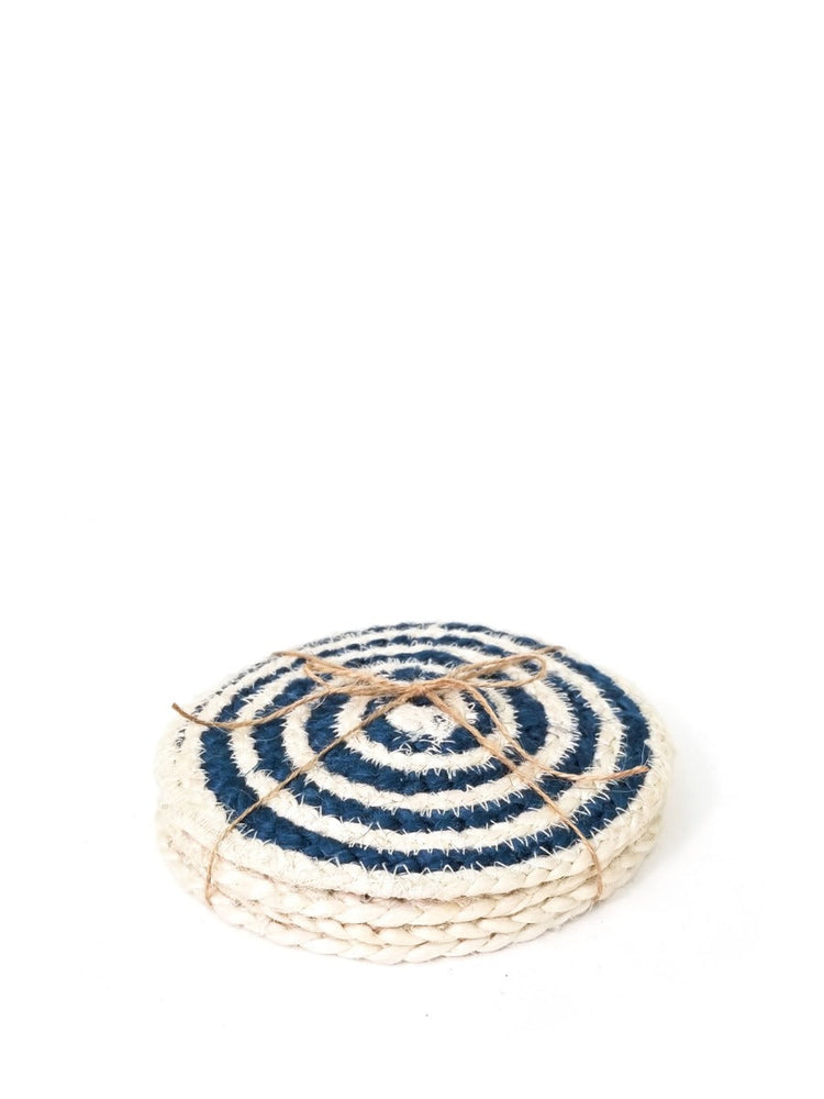 
                      
                        Kata Spiral Coaster Trivet, Blue - Set of 4
                      
                    