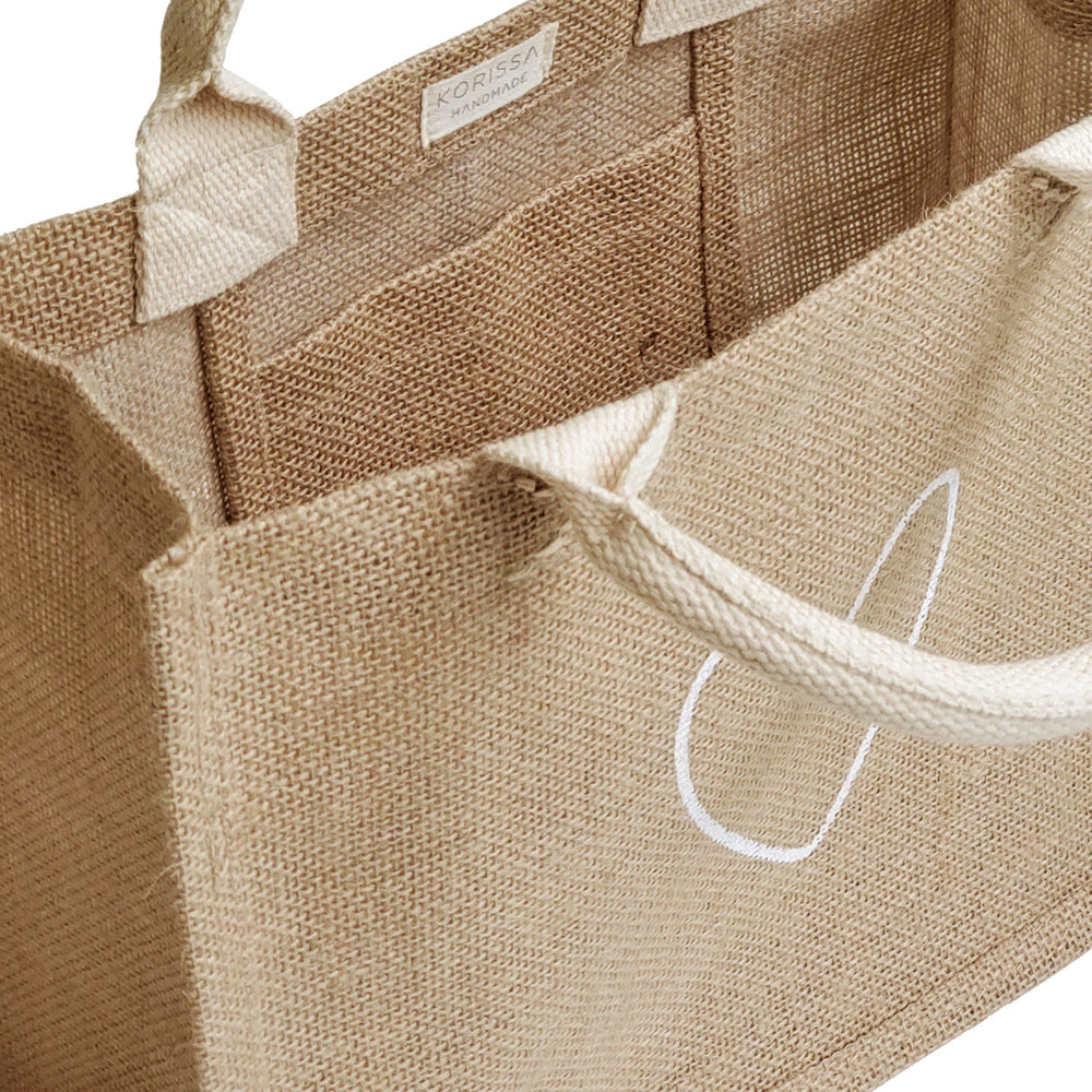 
                      
                        Jute Canvas Gift Bag - Love
                      
                    