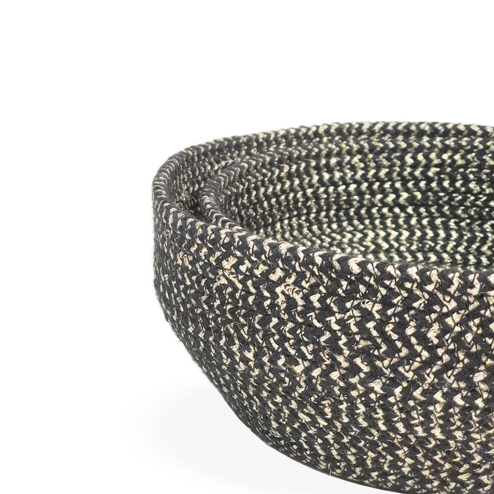 
                      
                        Glitter Bowl, Black - Set of 2
                      
                    