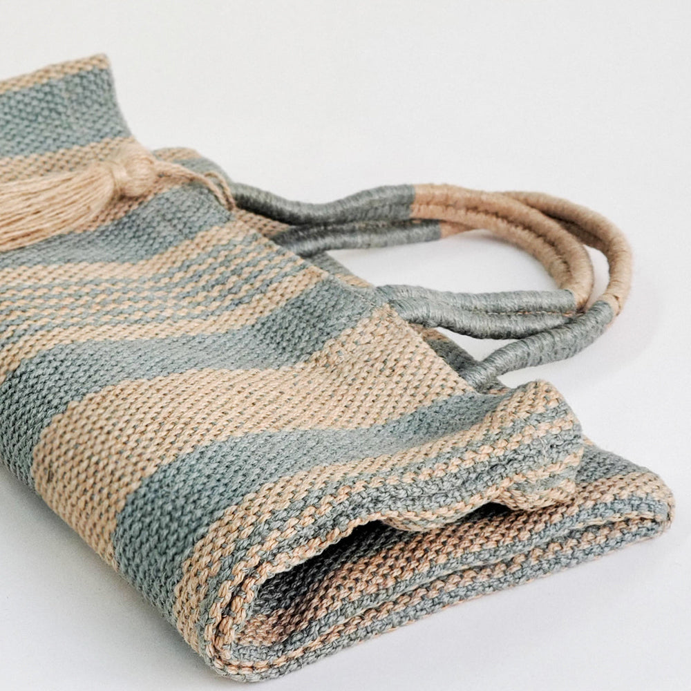 
                      
                        Dora Jute Tote Bag - Pale Green
                      
                    