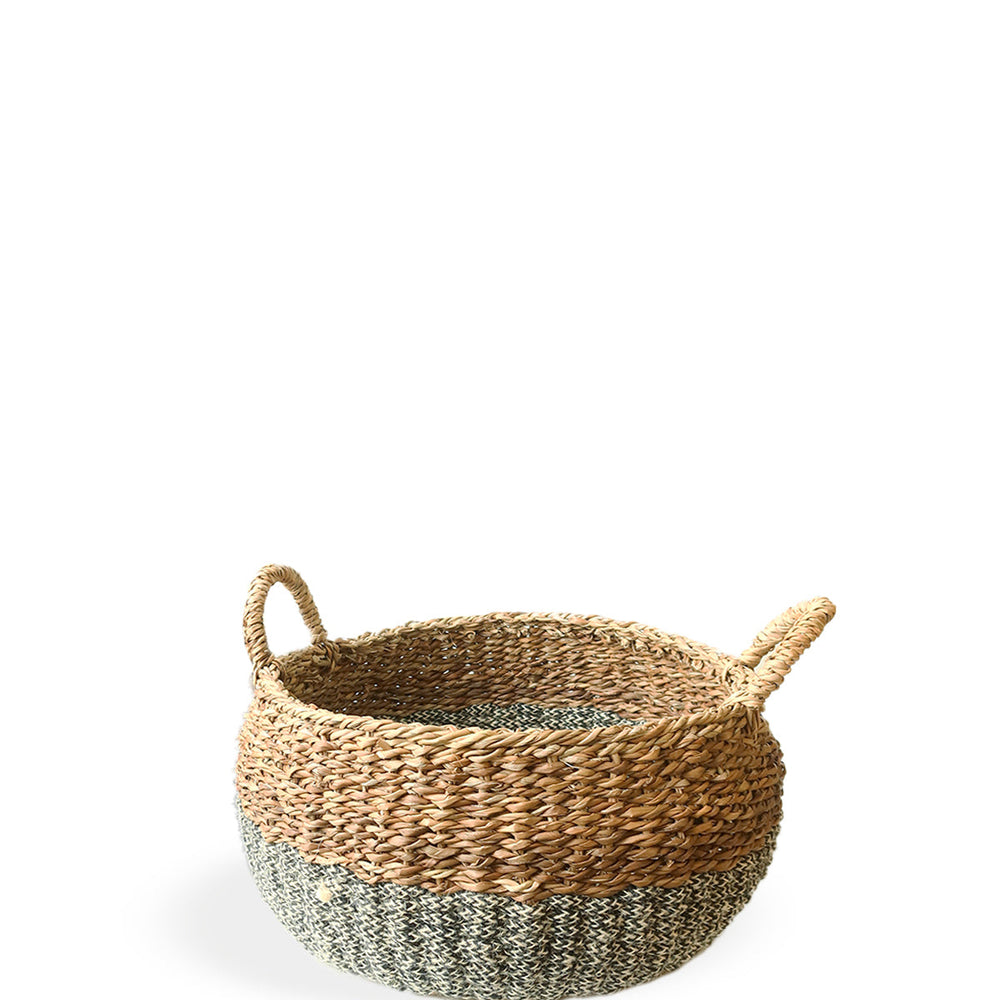 
                      
                        Ula Floor Basket, Black
                      
                    