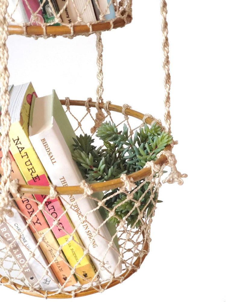 
                      
                        Jhuri Double Hanging Basket
                      
                    