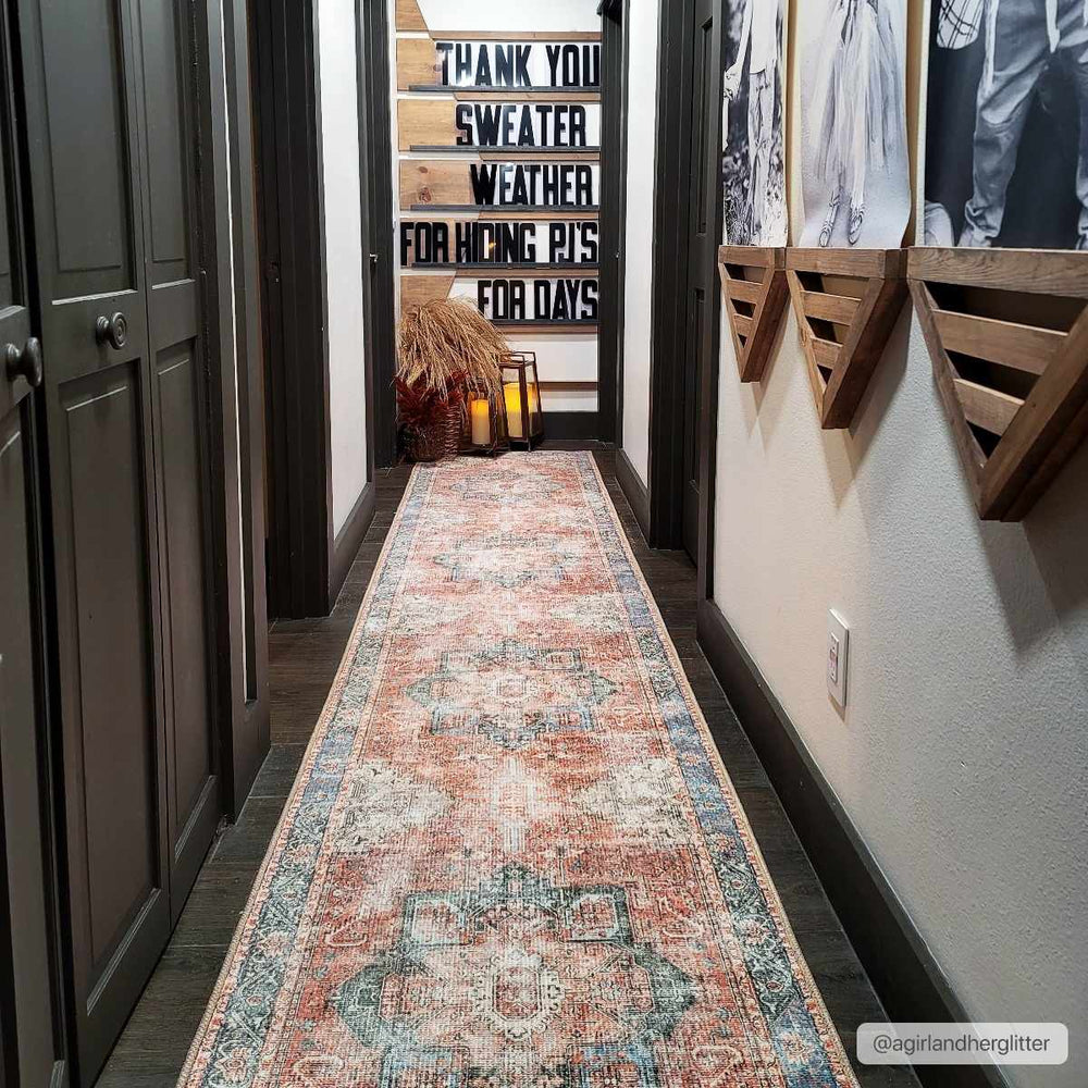 
                      
                        Rosman Distressed Washable Rug
                      
                    