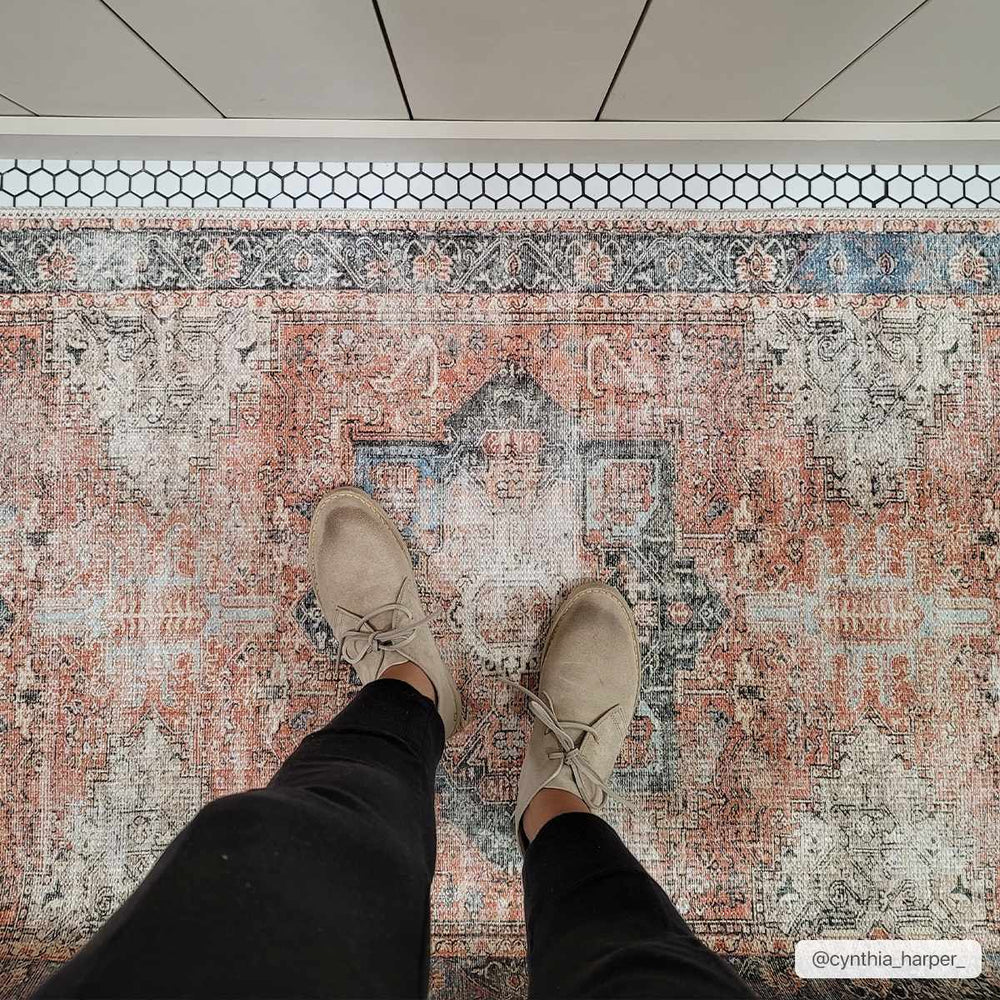 
                      
                        Rosman Distressed Washable Rug
                      
                    