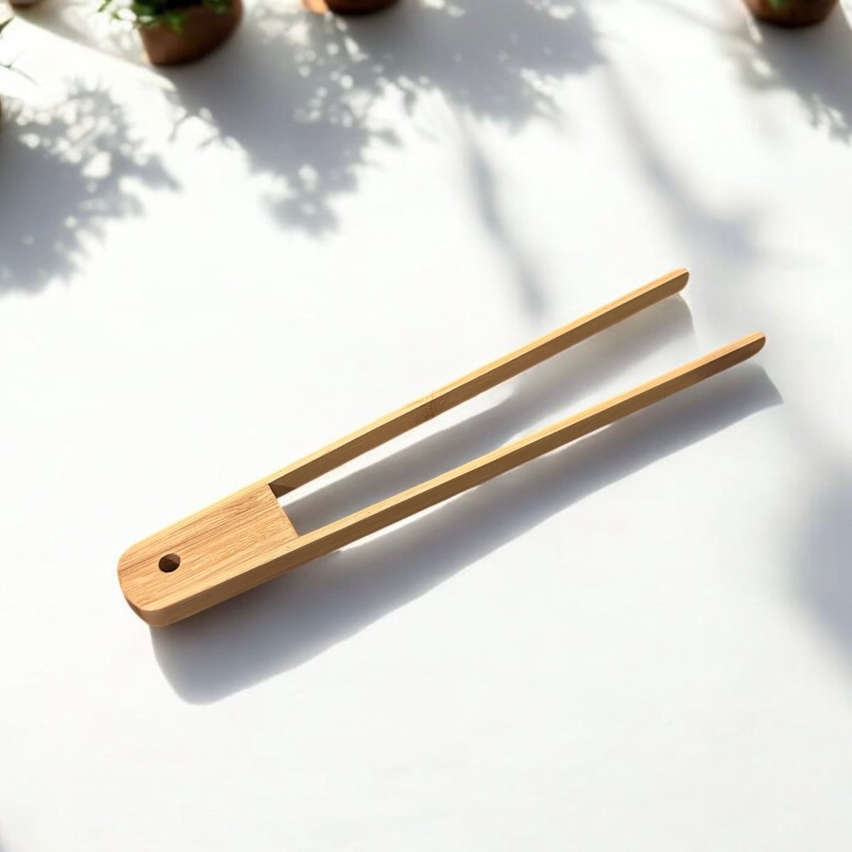 Bamboo Switch 10" Bamboo Sleek Tong - lily & onyx