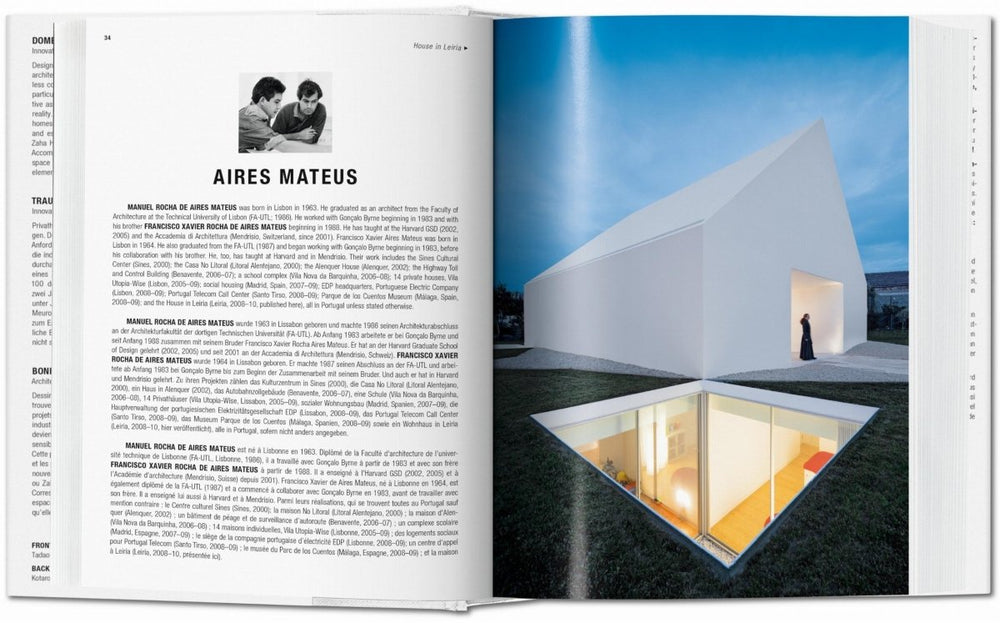 TASCHEN 100 Contemporary Houses (German, French, English) - lily & onyx