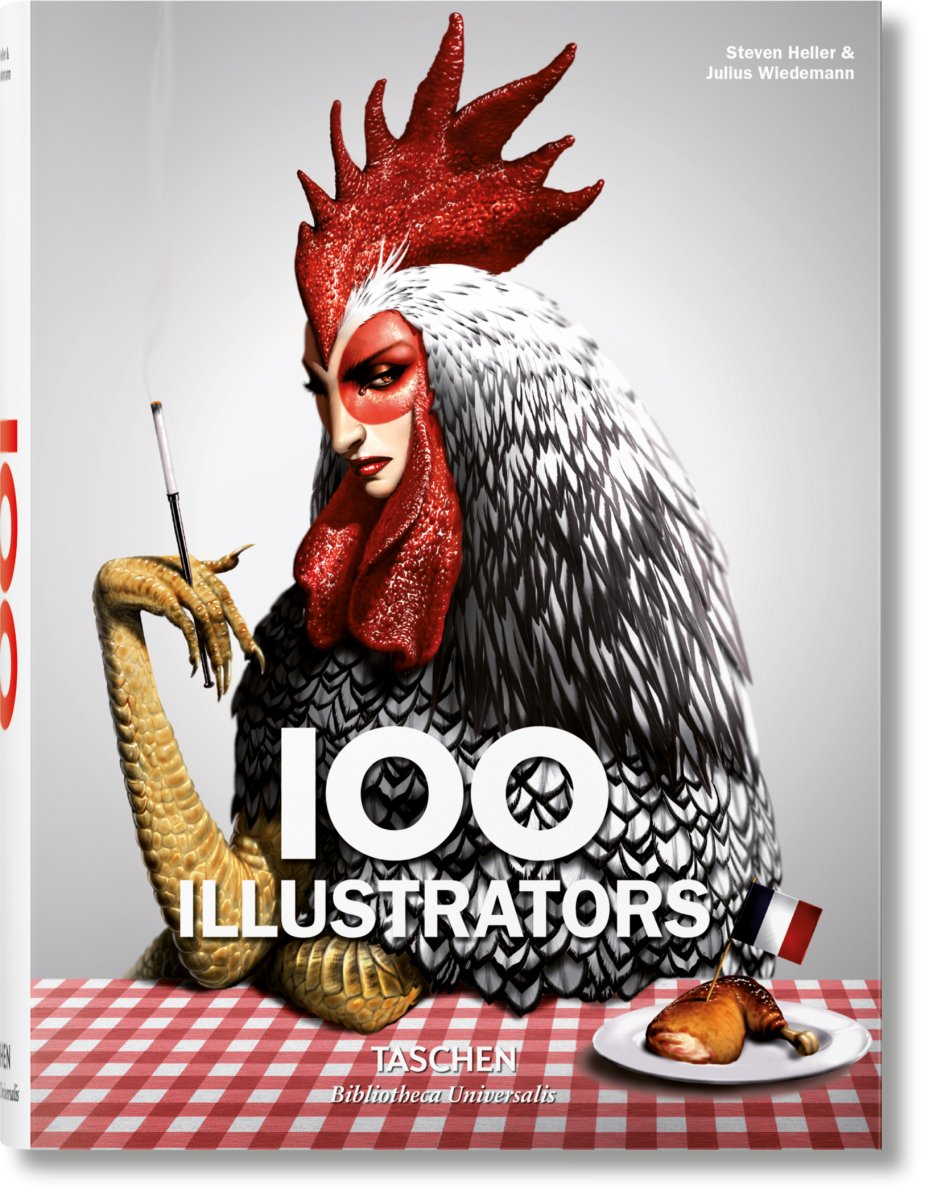 TASCHEN 100 Illustrators (German, French, English) - lily & onyx