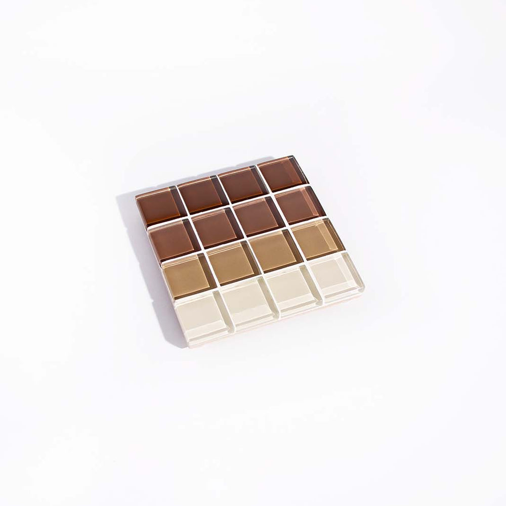 
                      
                        Glass Tile Coaster - Ombre - Cappuccino
                      
                    