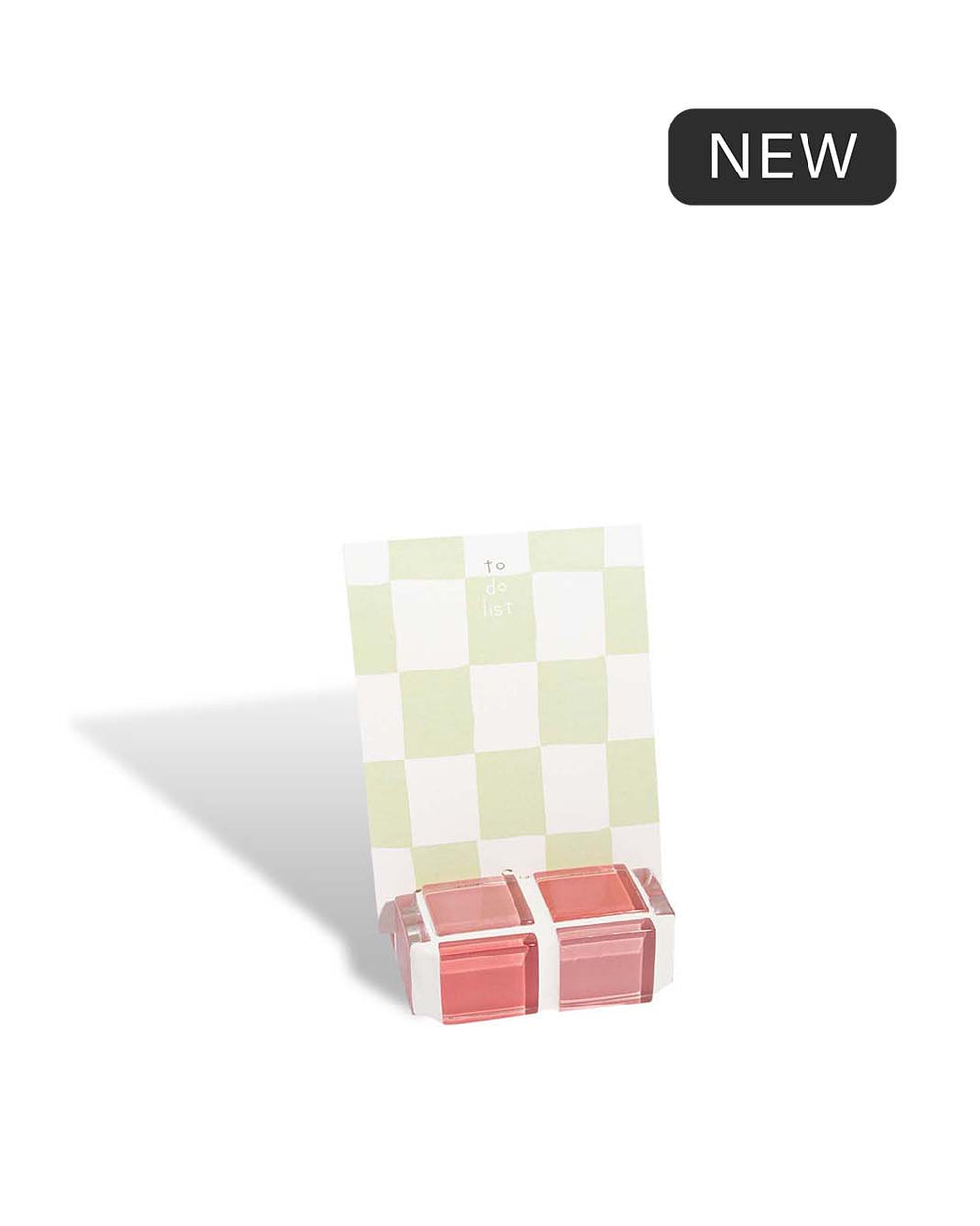Mini Glass Tile Picture Stand - Cotton Candy