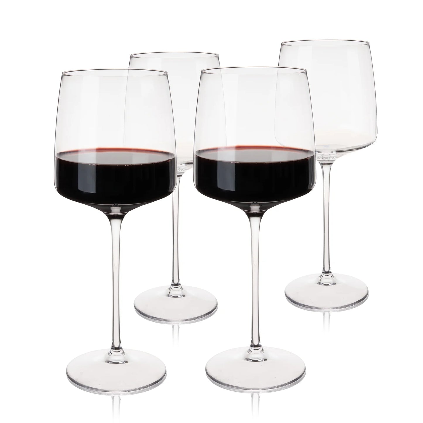 Reserve Julien Crystal Bordeaux Glasses, Set of 4