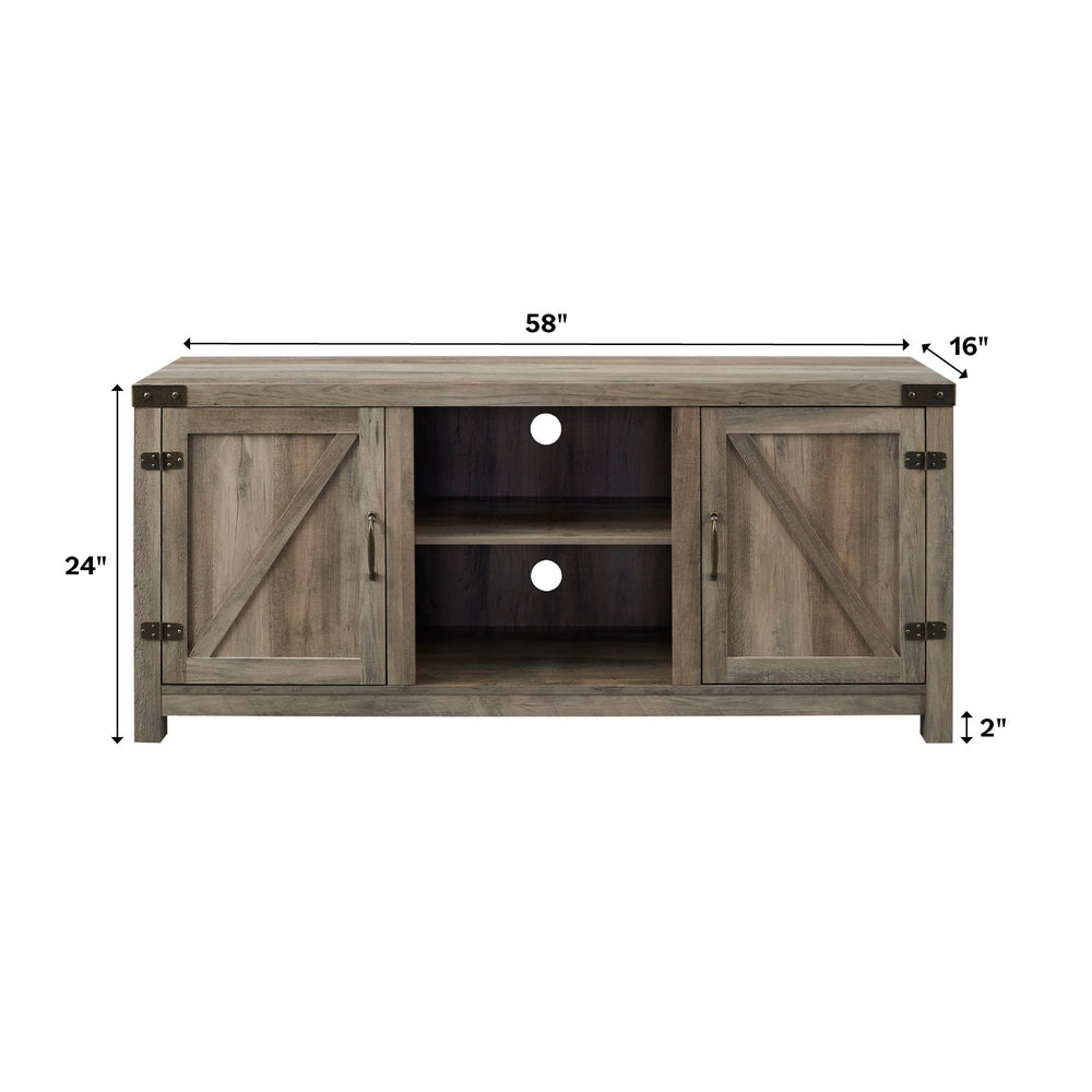 
                      
                        Barn Door TV Stand
                      
                    