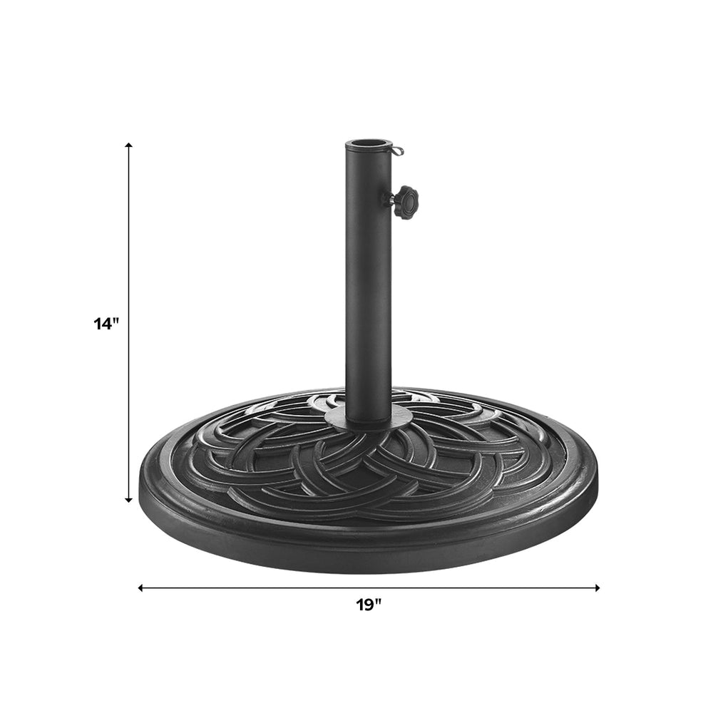 
                      
                        Circle Weave Round Outdoor Patio Umbrella Base
                      
                    