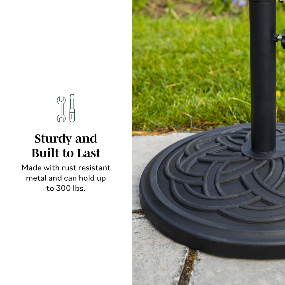 
                      
                        Circle Weave Round Outdoor Patio Umbrella Base
                      
                    