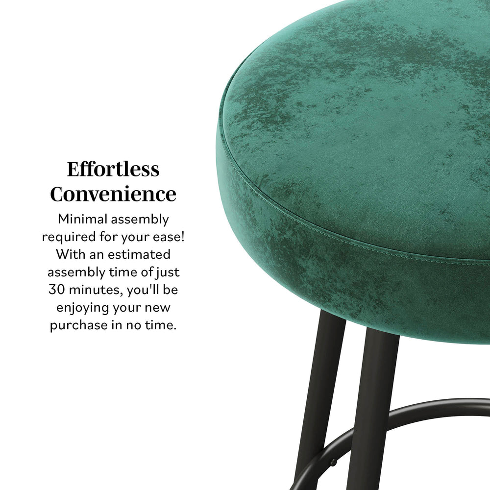 
                      
                        Twyla 2-Piece Glam Swivel-Seat Barstool Set
                      
                    
