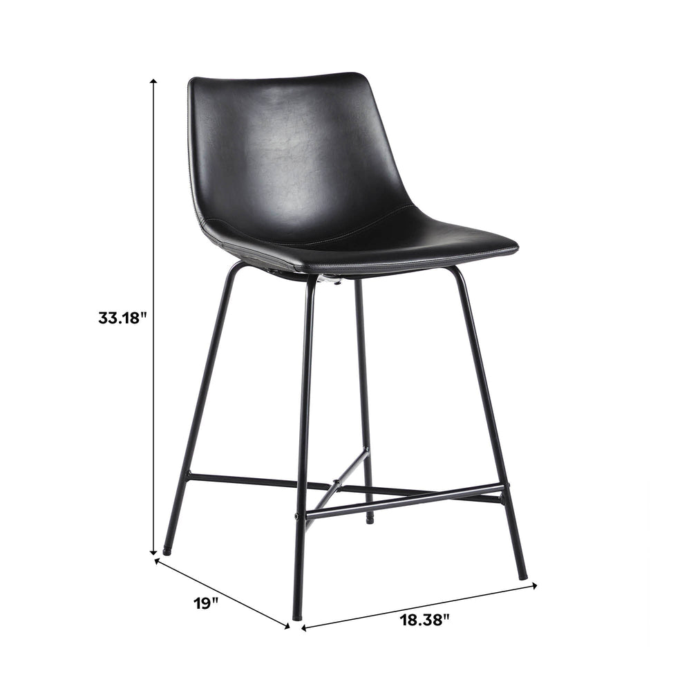 
                      
                        Xuma Modern Upholstered Seating Collection, Dining Chair or Counter Stool - Set of 2
                      
                    