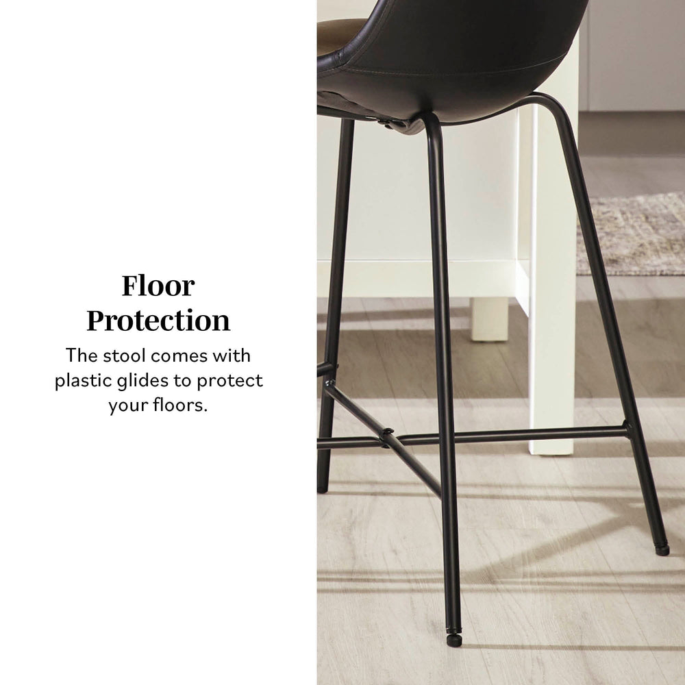 
                      
                        Xuma Modern Upholstered Seating Collection, Dining Chair or Counter Stool - Set of 2
                      
                    