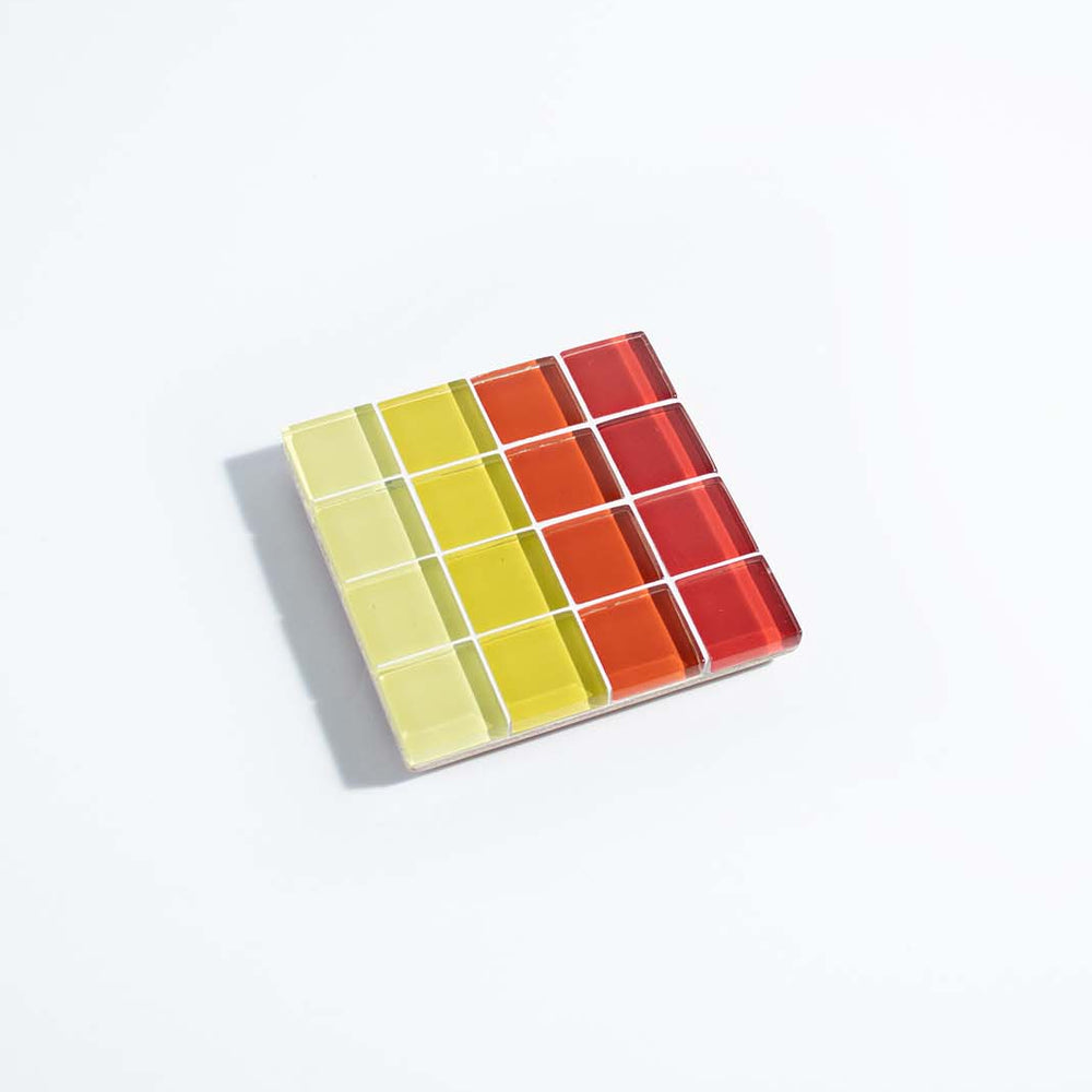 
                      
                        Glass Tile Coaster - Ombre - Summer Sunrise
                      
                    