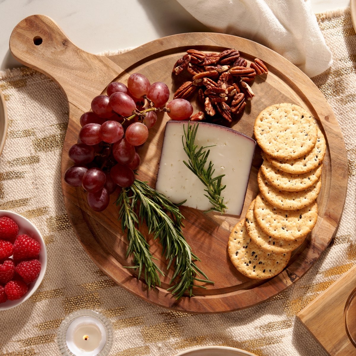 Twine Living 12' Acacia Wood Artisan Cheese Paddle - lily & onyx