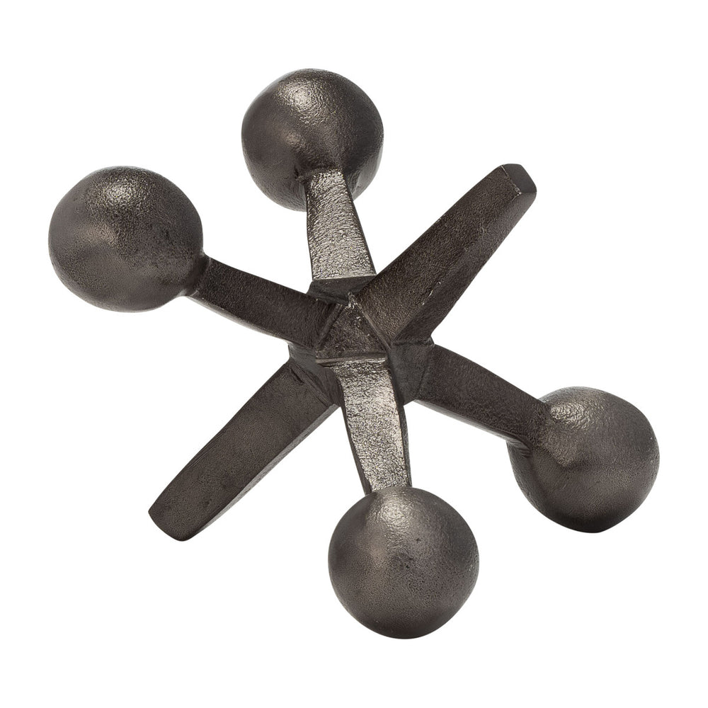 
                      
                        Decorative Jack Sculpture in Gunmetal, 5"
                      
                    