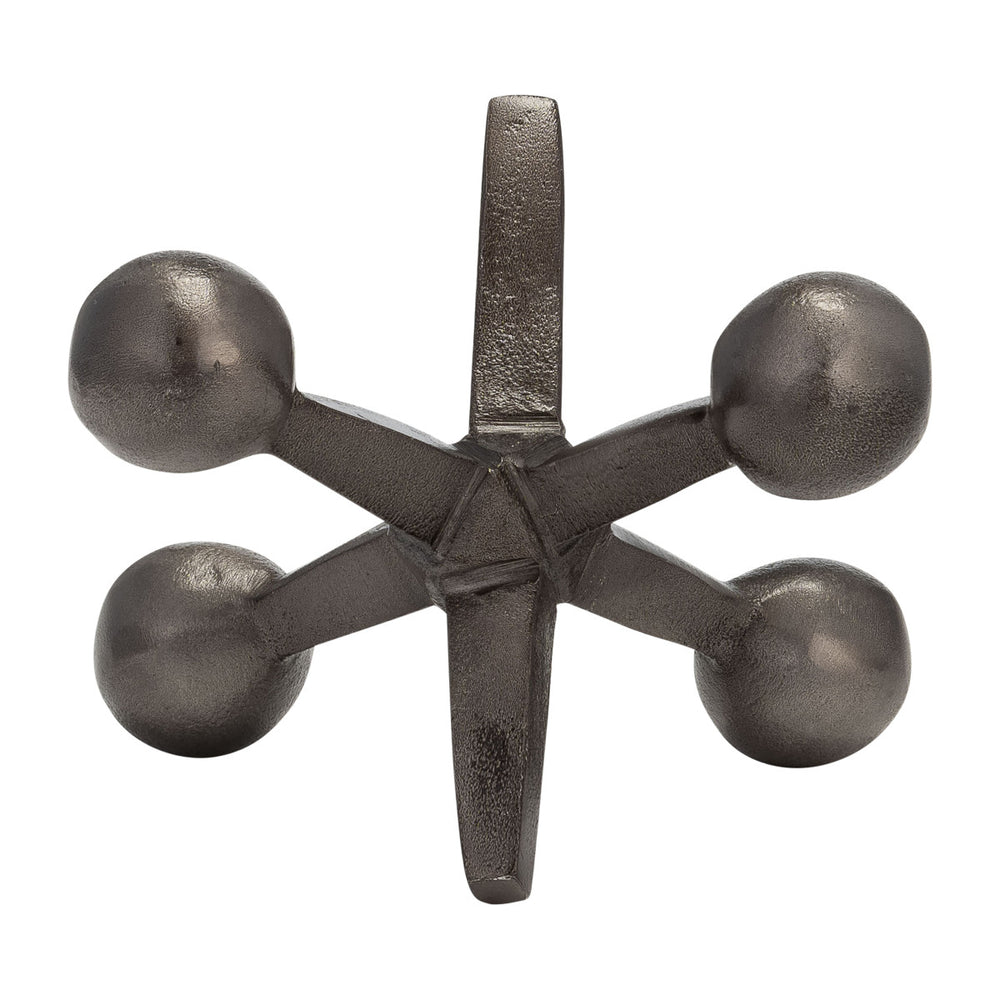 
                      
                        Decorative Jack Sculpture in Gunmetal, 5"
                      
                    