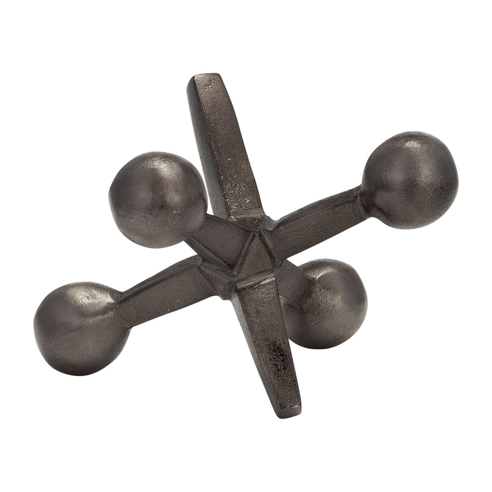 
                      
                        Decorative Jack Sculpture in Gunmetal, 5"
                      
                    