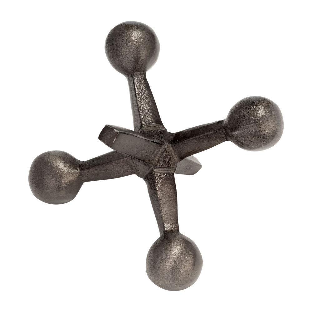 
                      
                        Decorative Jack Sculpture in Gunmetal, 5"
                      
                    