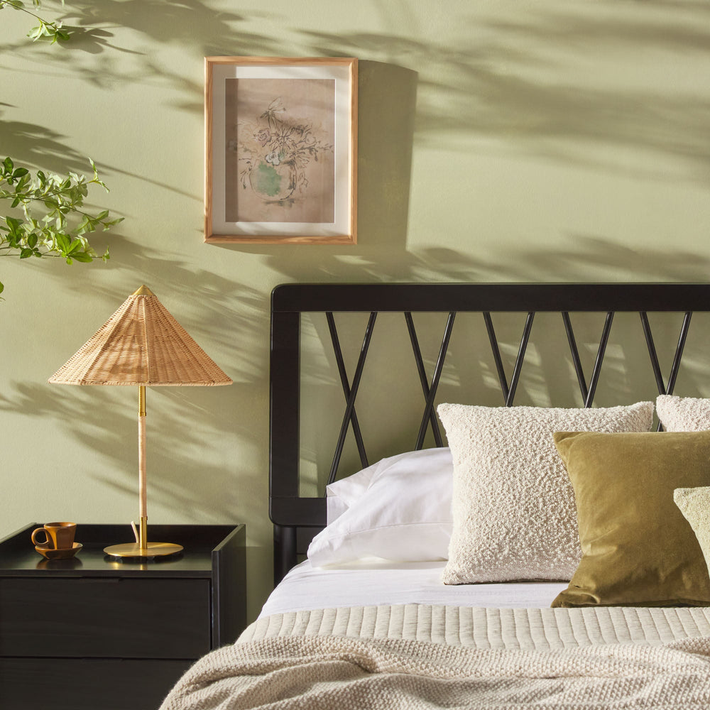 
                      
                        Xavier X Spindle Mid-Century Modern Solid Wood Bed
                      
                    