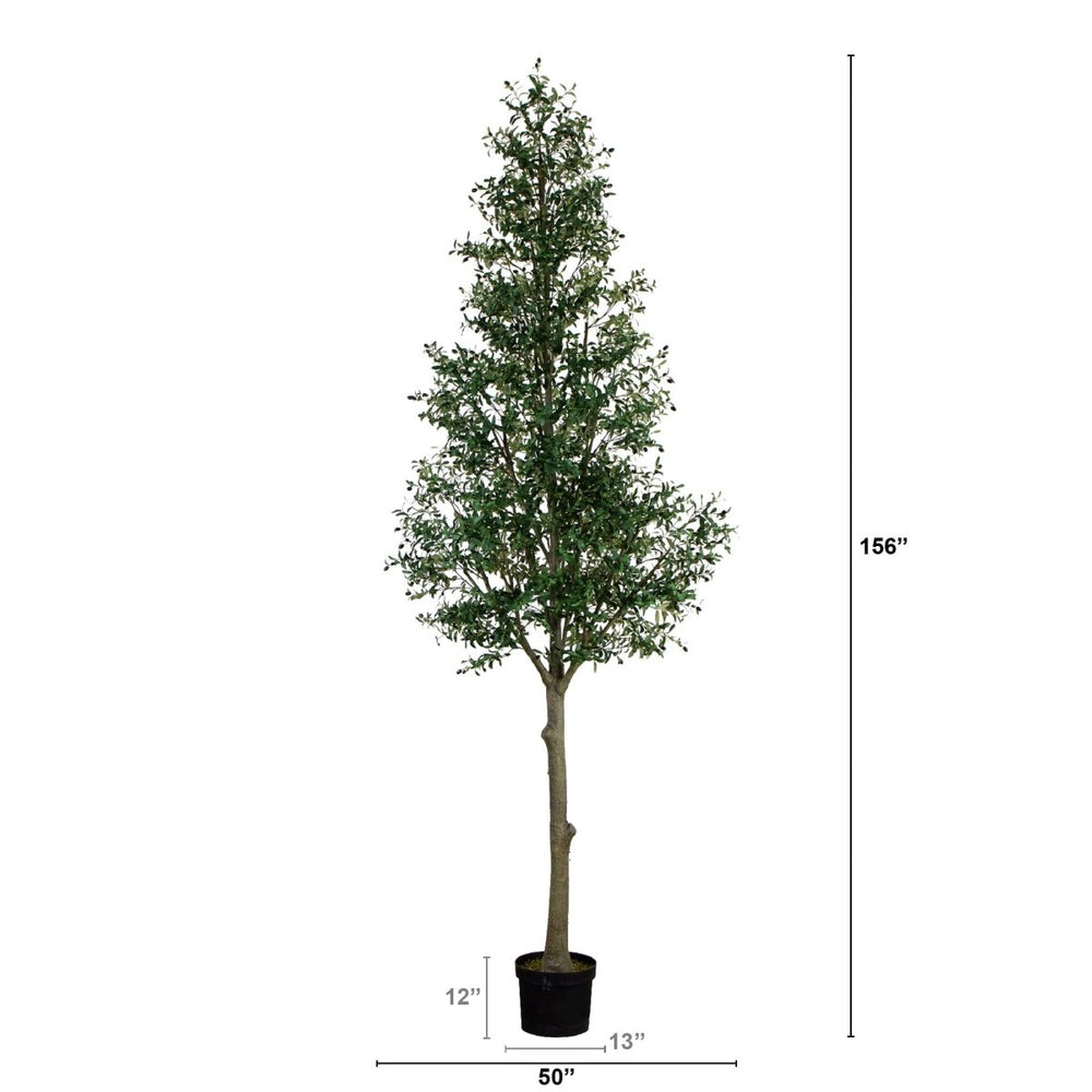 
                      
                        Nearly Natural 13’ Giant Artificial Olive Tree - lily & onyx
                      
                    